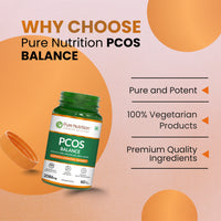 PCOS Balance Supplement Myo-Inositol & D-Chiro-Inositol | 60 Tablets for Women