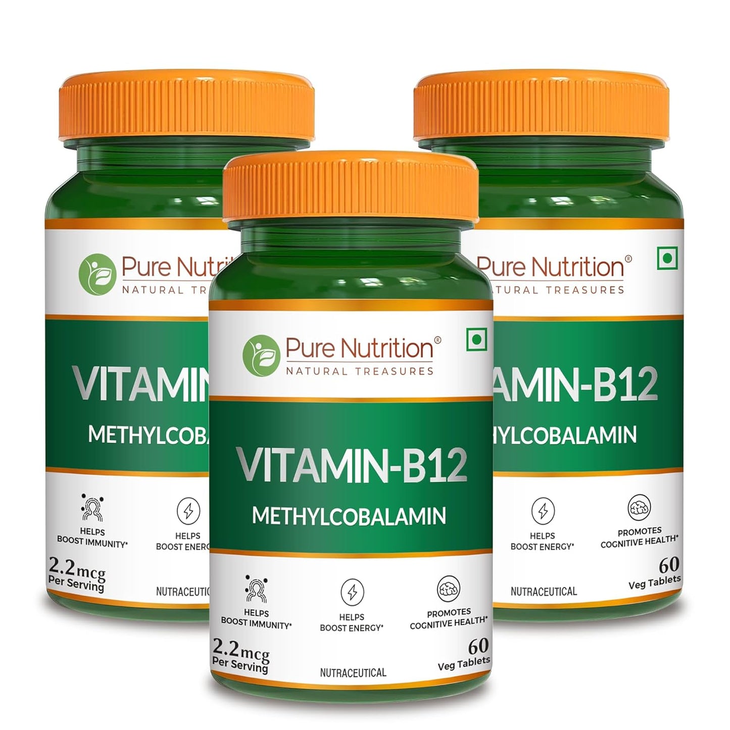 Pure Nutrition Vitamin B12 Methylcobalamin
