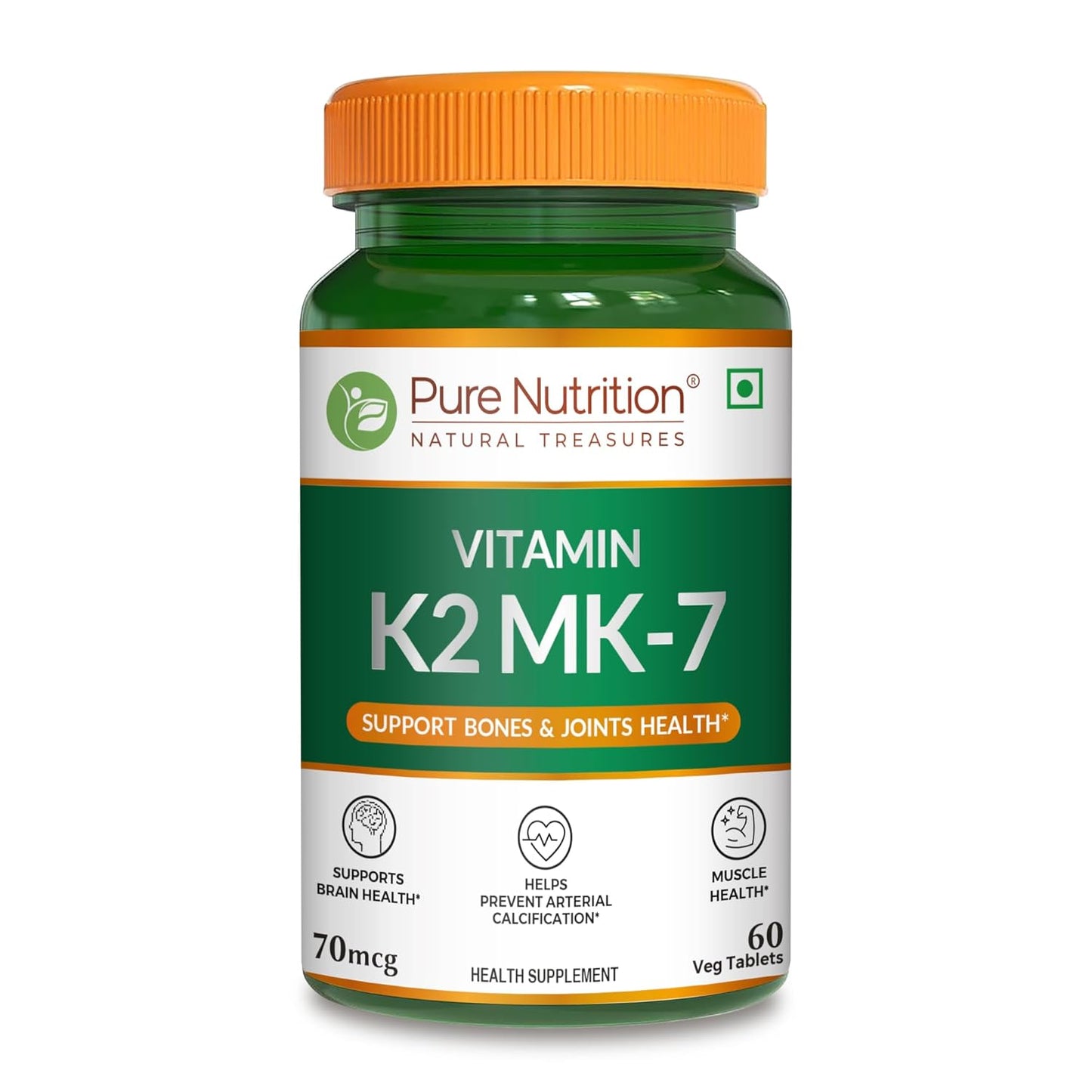 Vitamin K2 MK-7| 60 Tablets