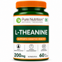 L-Theanine Capsules 200mg – Calm Focus, Stress Relief & Relaxation | 60 Capsules