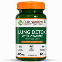 Lung Detox Capsules Vitamin C & Grape Seed Extract | 60 Veg Caps