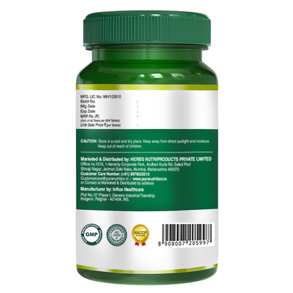Karela Extract Supplement| Promotes Healthy Sugar Levels & Metabolic Wellness - 60 Tablets