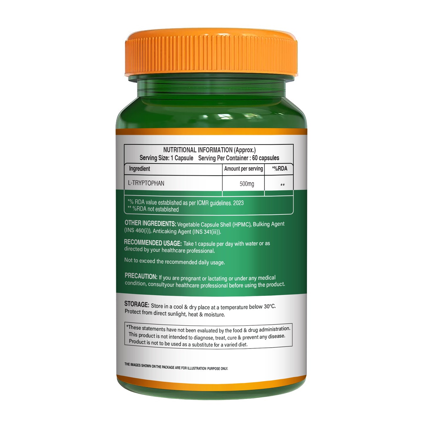 Pure Nutrition L-Tryptophan supplement