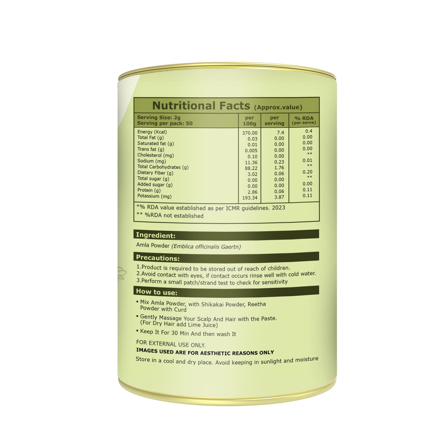 Pure Nutrition Amla Powder