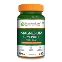 Magnesium Glycinate with Zinc Sleep, Stress & Bone Health Tablets