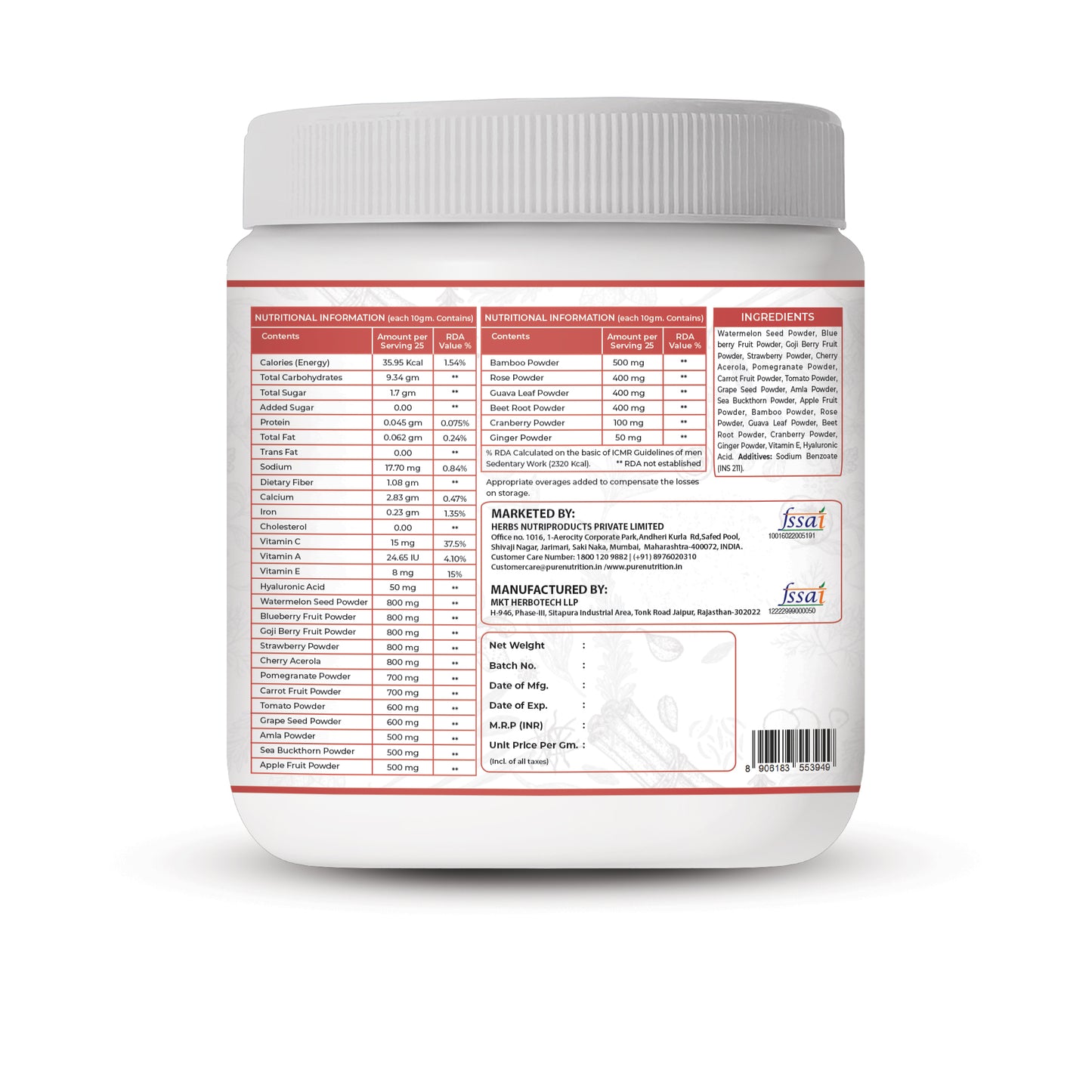 Radiant Skin Combo Glutathione 500mg Effervescent + Plant-Based Collagen