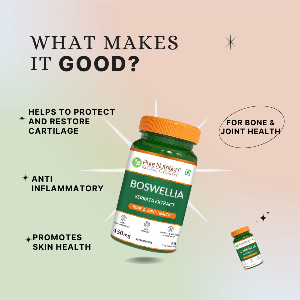 Boswellia Serrata Extract – 450mg