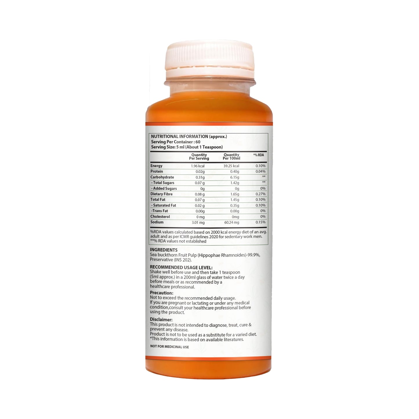 Seabuckthorn pulp concentrate