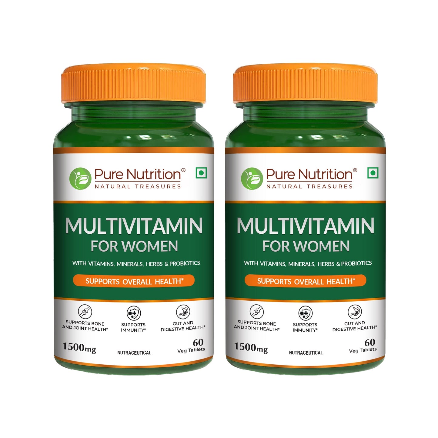 Multivitamin Tablets for Women | 37+ Nutrients for Overall Health | 60 veg Tablets