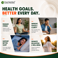 L-Theanine Capsules 200mg – Calm Focus, Stress Relief & Relaxation | 60 Capsules