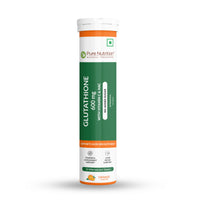 Glutathione 600mg with Vitamin C & Saffron 15 Effervescent Skin Glow Tablets