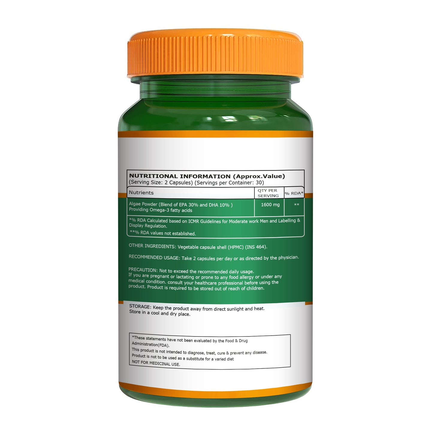 Pure Nutrition Veg Omega-3