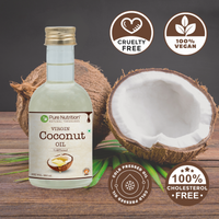 Raw Cold Pressed Virgin Coconut Oil – 250ml | Hair, Skin & Cooking