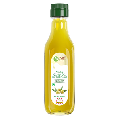Virgin Olive Oil | Raw Cold Pressed | Ideal for Dressing or Stir-Fry | 500ml Pet Bottle