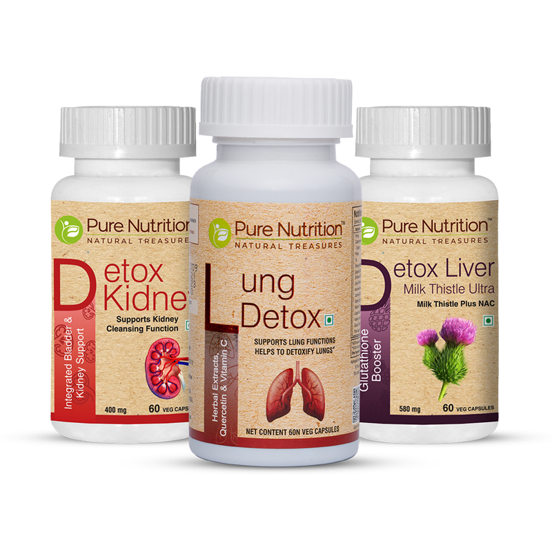 Lung Detox, Detox Kidney, and Detox Liver