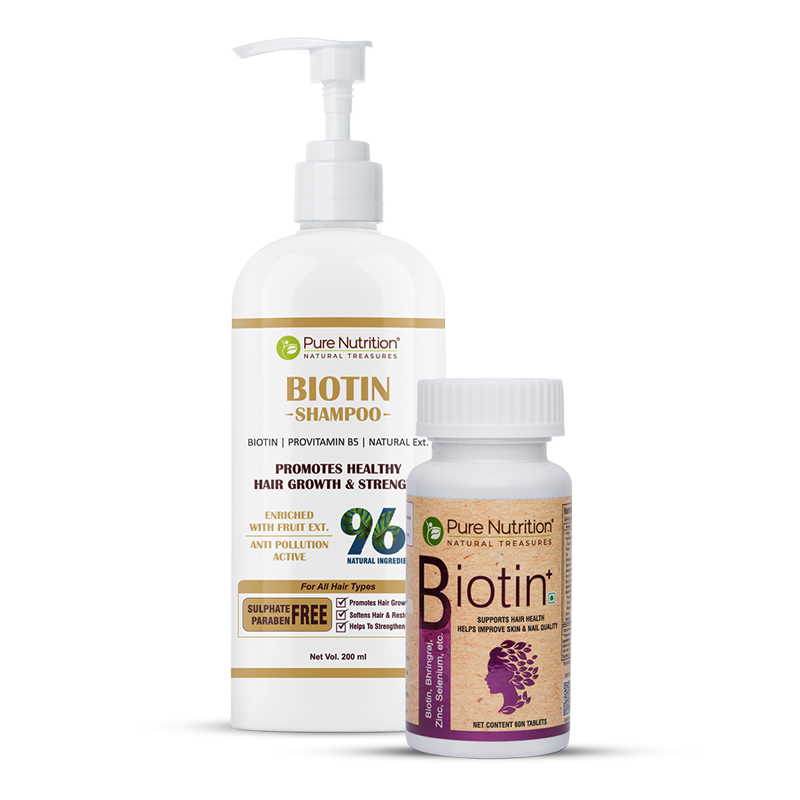 Biotin Plus Tablets and Biotin Shampoo