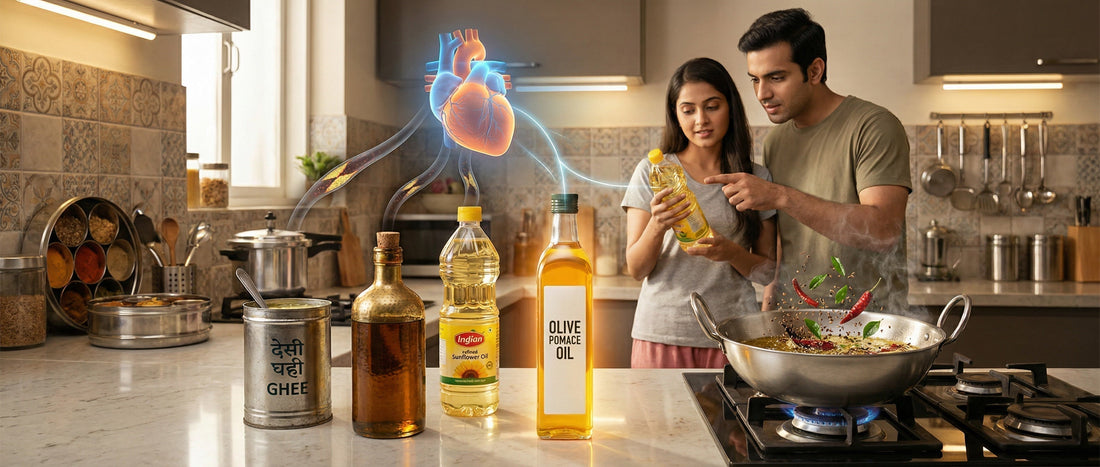 Can pomace olive oil increase heart health?