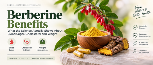 Berberine benefits for blood sugar, cholesterol and weight management