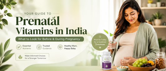 Indian woman preparing for motherhood while learning about the best prenatal vitamins in India.