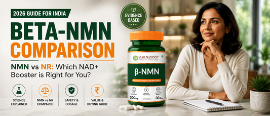 beta-NMN comparison India NMN supplement capsules with research and comparison elements
