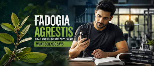 Fadogia Agrestis testosterone supplement research for men's health and fitness in India