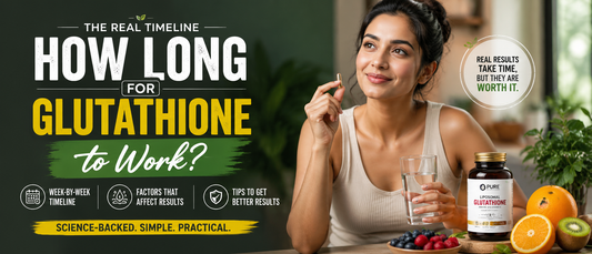 How long for glutathione to work timeline for Indian adults using liposomal glutathione