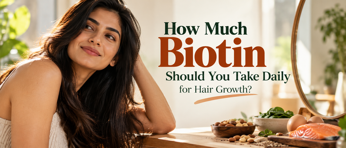 How much biotin to take daily for hair growth and healthy hair