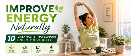 Improve energy naturally with healthy daily habits for Indian professionals  