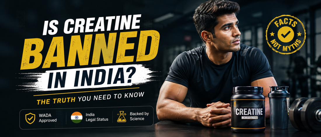 Is creatine banned in India explained for Indian gym-goers and athletes in 2026