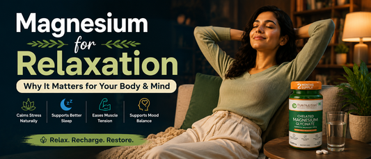 Indian professional relaxing at home after taking magnesium for relaxation.  