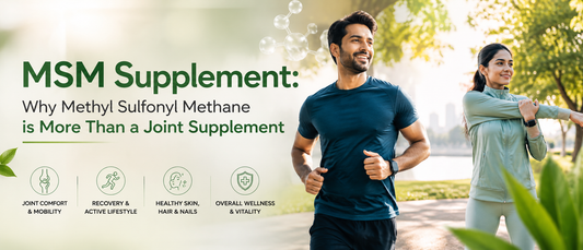 MSM supplement benefits for joint health mobility recovery skin support and active lifestyle