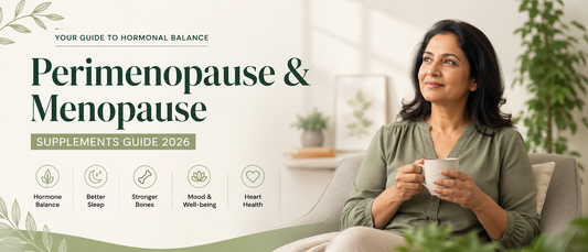 Indian woman embracing healthy aging while exploring perimenopause supplements in India.