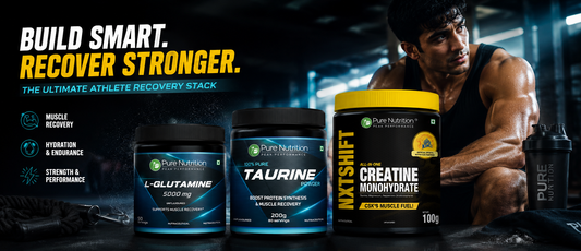 How to Build an Athlete Recovery Stack: Glutamine + Taurine + Creatine