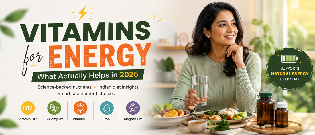 Vitamins for energy in India Indian professional preparing a healthy breakfast for daily wellness 