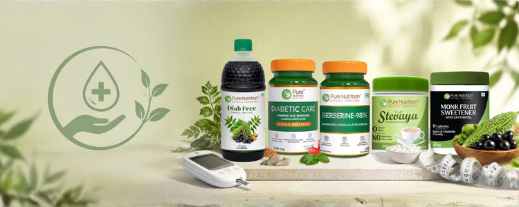 Blood sugar and metabolic wellness supplements by Pure Nutrition