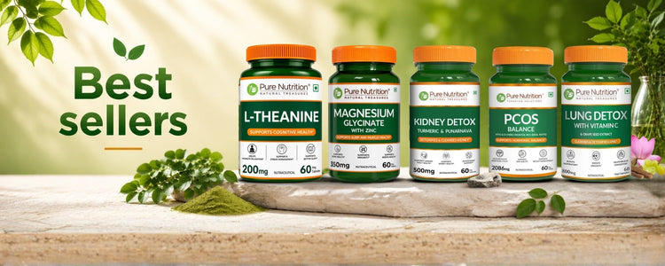 Pure Nutrition best sellers supplements collection banner