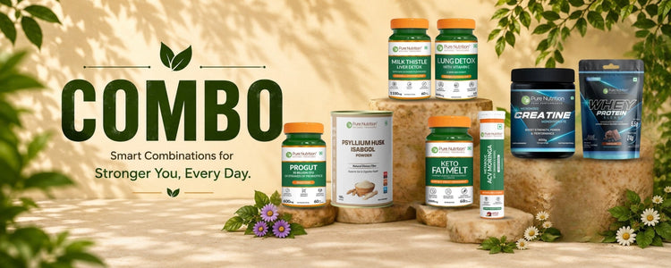 Pure Nutrition combo supplement bundles for wellness goals