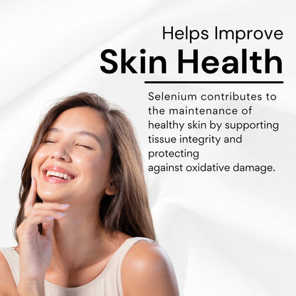 Selenium Supplement – 60 Veg Capsules for Immunity & Wellness