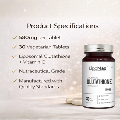 LipoMax Liposomal Glutathione with Vitamin C