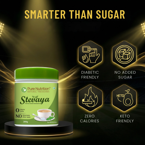 Nutrition Stevaya – Stevia-Based Natural Sweetener – 200g