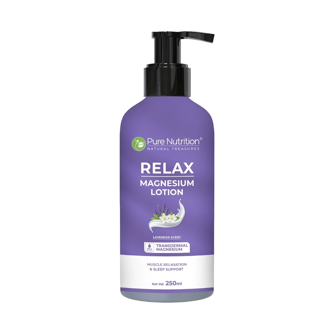 Pure Nutrition Relax Magnesium Lotion | Lavender Scent | 250ml
