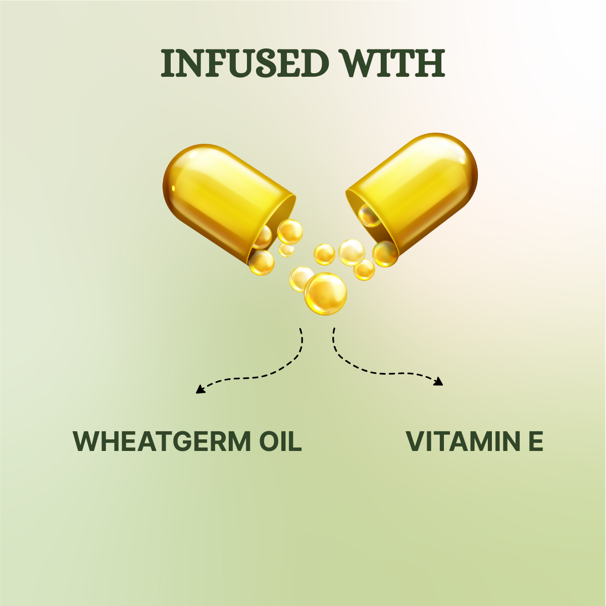 Pure Nutrition Vitamin E with Wheatgerm Oil – 120 Liquid Fill Capsules | Skin & Hair Health, Antioxidant Support