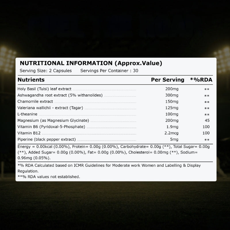Pure Nutrition Stress Nil supplement 