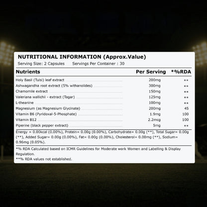 Pure Nutrition Stress Nil supplement 