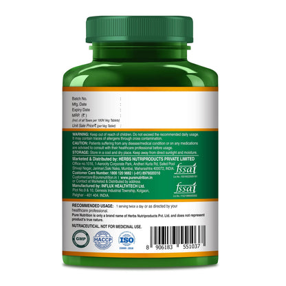 Organic Spirulina - 180 Vegetarian Tablets | Nutrient-Rich Superfood for Daily Wellness