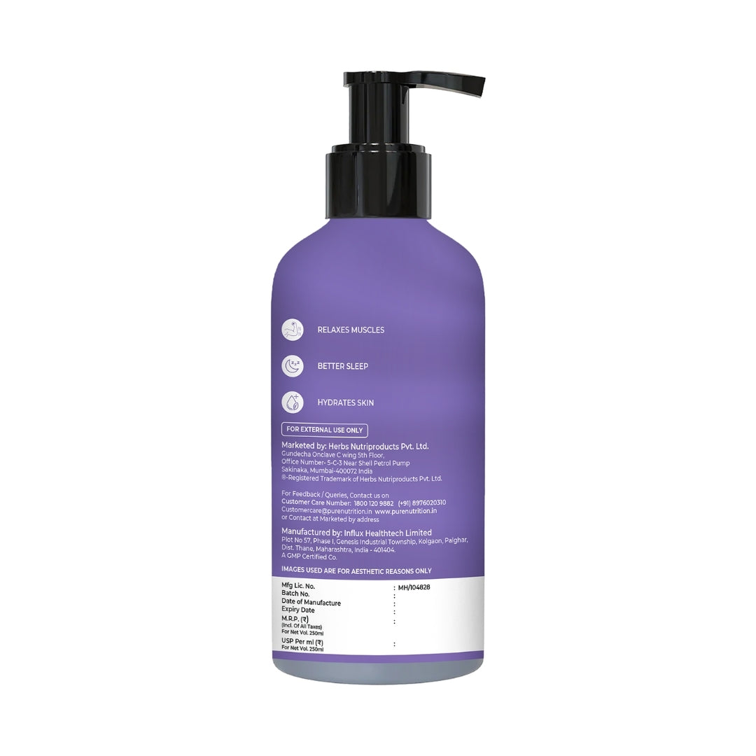 Pure Nutrition Relax Magnesium Lotion | Lavender Scent | 250ml