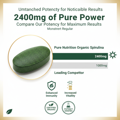 Spirulina Vegetarian Tablets – 180 Tablets