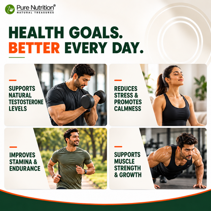 Testoboost Herbal Vitality & Stamina Tablets for Men | 60 Tabs