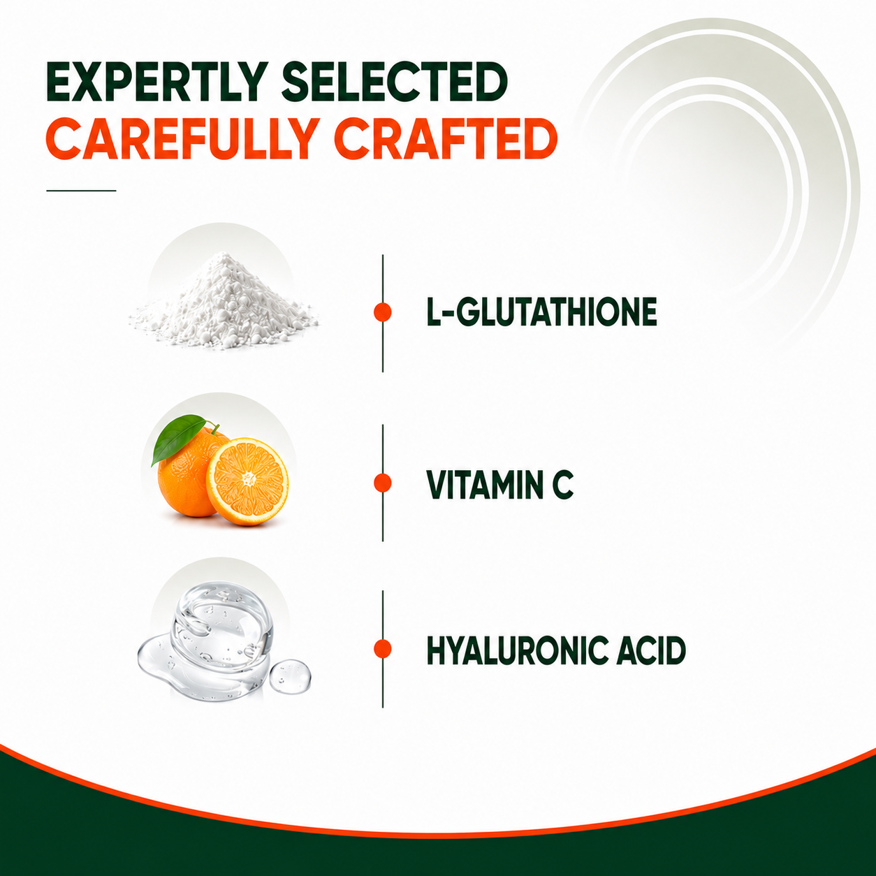 Glutathione 500mg + Vitamin C & Saffron – Skin Glow Tablets – Pure Nutrition