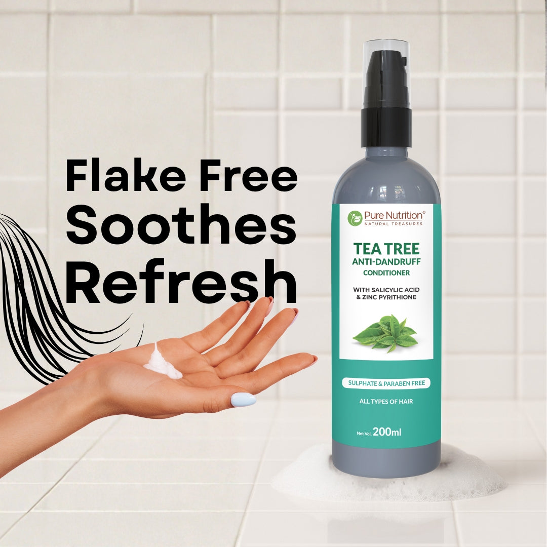 Pure Nutrition Tea Tree Anti-Dandruff Shampoo and Conditioner 